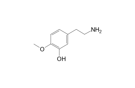 3-Hydroxy-4-methoxyphenethylamine HCl