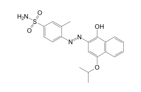 Benzenesulfonamide, 4-[2-(4,5-dimethoxy-1-naphthalenyl)diazenyl]-N,N-dimethyl-