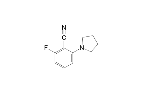 2-fluoro-6-(1-pyrrolidinyl)benzonitrile