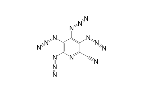 2,3,4,5-TETRAAZIDO-6-CYANOPYRIDINE