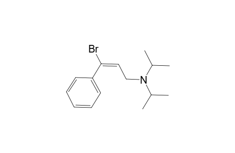 (E)-3-Bromo-N,N-diisopropyl-3-phenylprop-2-en-1-amine
