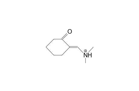 2-(N,N-Dimethylammonio-methylene)-cyclohexanone cation