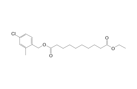 Sebacic acid, 4-chloro-2-methylbenzyl ethyl ester