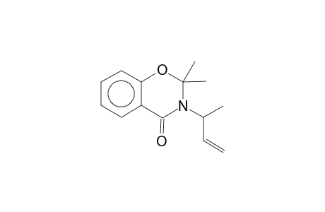 2,2-Dimethyl-3-(1-methyl-2-propenyl)-2,3-dihydro-4H-1,3-benzoxazin-4-one