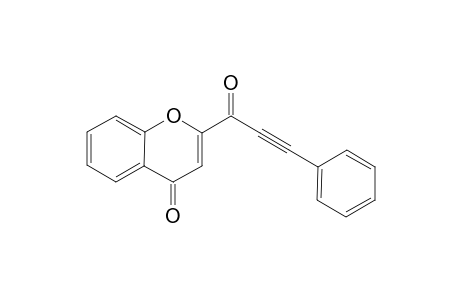 2-(3-Phenylprop-2-ynoyl)-4H-chromen-4-one