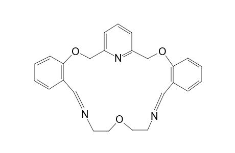 2,13,24-Trioxa-10,16-diaza-9,10,6,17-dieno-2,9,17,24(1,2)diphenyl-1,25(2,6)pyridinophane