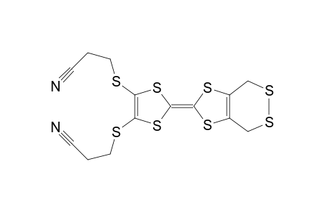 2,3-Bis(2-cyanoethylthio)-6,7-bis(2,3-dithiabuta-1,4-diyl)tetrathiafulvalene