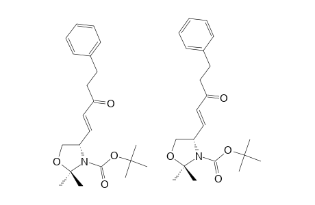 (4S)-(3'-Oxo-5'-phenylpent-1'(E)-enyl)-2,2-dimethyloxazolidine-3-carboxylic acid tert-butyl ester