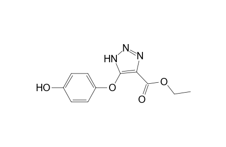 5-(4-hydroxyphenoxy)-2H-triazole-4-carboxylic acid ethyl ester