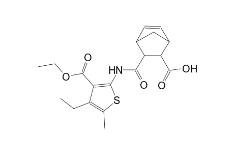 3-({[3-(ethoxycarbonyl)-4-ethyl-5-methyl-2-thienyl]amino}carbonyl)bicyclo[2.2.1]hept-5-ene-2-carboxylic acid