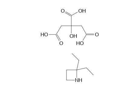 2,2-DIETHYLAZETIDINE, CITRATE