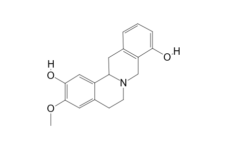 3-methoxy-6,8,13,13a-tetrahydro-5H-isoquinolino[2,1-b]isoquinoline-2,9-diol