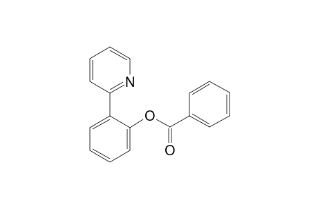 2-(Pyridin-2-yl)phenyl benzoate
