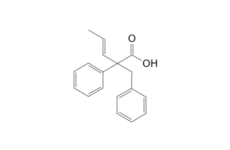 (E)-2-benzyl-2-phenyl-3-pentenoic