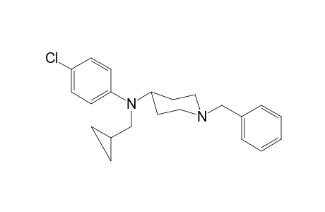 1-Benzyl-N-(4-chlorophenyl)-N-(cyclopropylmethyl)piperidin-4-amine