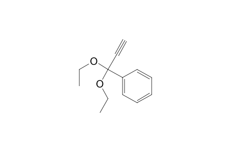 3,3-Diethoxy-3-phenyl-1-propyne