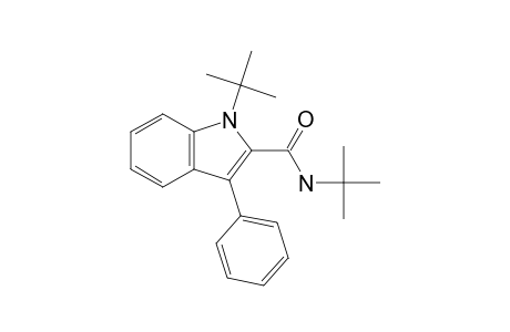 Indole-2-carboxamide, N,1-di-tert-butyl-3-phenyl-