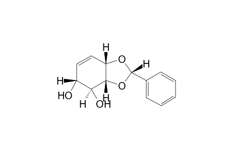 2(R)-Phenyl-5,6-dihydroxy-1,3-dioxabicyclo[4.3.0(4,9)]non-7-ene