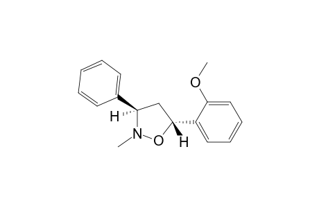 (3RS,5RS)-2-Methyl-3-phenyl-5-(2-methoxy)phenylisoxazolidine