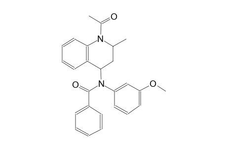 N-(1-acetyl-2-methyl-1,2,3,4-tetrahydro-4-quinolinyl)-N-(3-methoxyphenyl)benzamide
