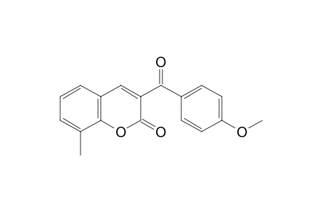 8-Methyl-3-(4'-methoxybenzoyl)coumarin