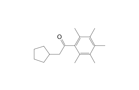 2-cyclopentyl-1-(2,3,4,5,6-pentamethylphenyl)ethanone