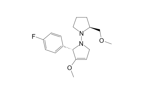 N-(-)-(S)-2-Methoxymethylpyrrolidinyl-(S)-2-(p-fluorophenyl)-3-methoxy-2,5-dihydropyrrole
