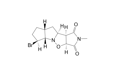(3aR,3bS,4aR,7S,7aS,8aS)-endo-7-Bromo-2-methyloctahydro-8-oxa-2,7b-diazadicyclopenta[a,e]pentalene-1,3-dione