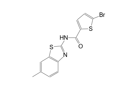 5-bromo-N-(6-methyl-1,3-benzothiazol-2-yl)-2-thiophenecarboxamide