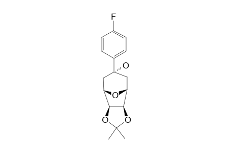 3-(4-FLUOROPHENYL)-EXO-6,EXO-7-ISOPROPYLIDENEDIOXY-8-OXABICYCLO-[3.2.1]-OCTAN-ENDO-3-OL