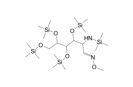D-Glucose, 2-deoxy-3,4,5,6-tetrakis-O-(trimethylsilyl)-2-[(trimethylsilyl)amino]-, O-methyloxime