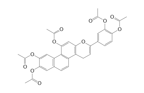 8,9,11-Triacetoxy-2-(3,4-diacetoxyphenyl)-4H-phenanthro[2,1-b]pyran