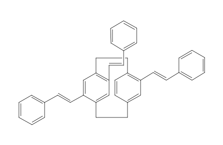 4,7,12(15)-Tristyryl[2.2]paracyclophane
