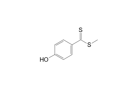 Methyl p-hydroxydithiobenzoate