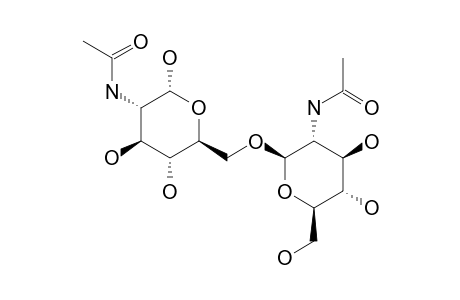 N-ACETYL-BETA-GLUCOPYRANOSYL-(1->6)-N-ACETYL-ALPHA-GLUCOPYRANOSIDE