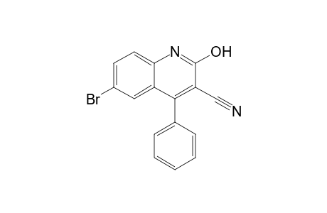 2-Quinolinol, 6-bromo-3-cyano-4-phenyl-