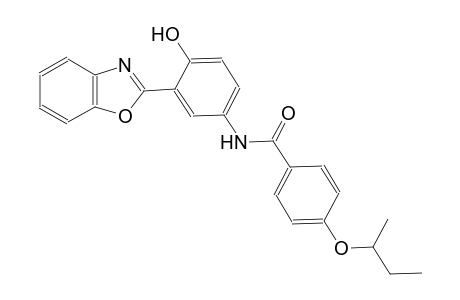 benzamide, N-[3-(2-benzoxazolyl)-4-hydroxyphenyl]-4-(1-methylpropoxy)-