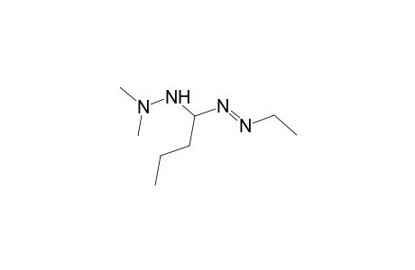(E)-1-[1-(2,2-Dimethylhydrazino)butyl]-2-ethyldiazene