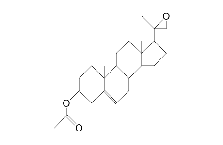 17b-((2R)-2-Methyl-2-oxiranyl)-5-androsten-3b-yl acetate