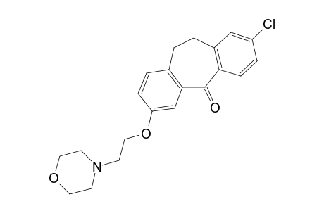 2-Chloro-7-(2-morpholin-4-yl-ethoxy)-10,11-dihydro-dibenzo[a,d]-cyclohepten-5-one