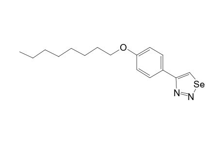 4-(4-Octyloxy-phenyl)-(1,2,3)selenadiazole