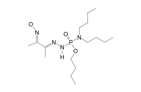N,N-DIBUTYLAMINO-O-BUTYL-2-(1-METHYL-2-OXOPROPYLIDENE)-PHOSPHONOHYDRAZIDO-OXIME