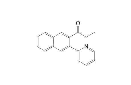 1-(3-pyridin-2-ylnaphthalen-2-yl)propan-1-one