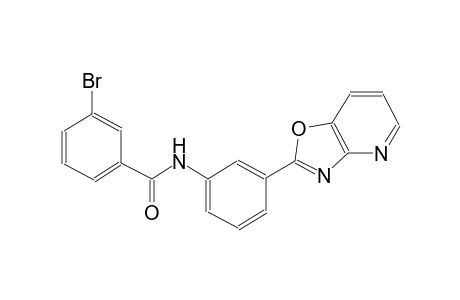 3-bromo-N-(3-[1,3]oxazolo[4,5-b]pyridin-2-ylphenyl)benzamide