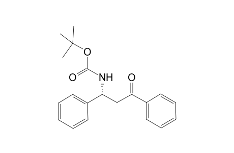 (R)-tert-Butyl N-(3-oxo-1,3-diphenylpropyl)carbamate