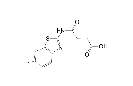4-[(6-Methyl-1,3-benzothiazol-2-yl)amino]-4-oxobutanoic acid