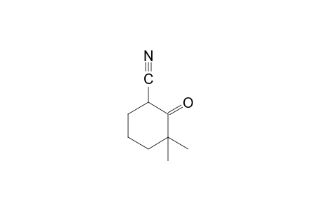 3,3-dimethyl-2-oxocyclohexanecarbonitrile