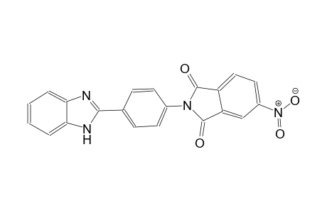 1H-isoindole-1,3(2H)-dione, 2-[4-(1H-benzimidazol-2-yl)phenyl]-5-nitro-