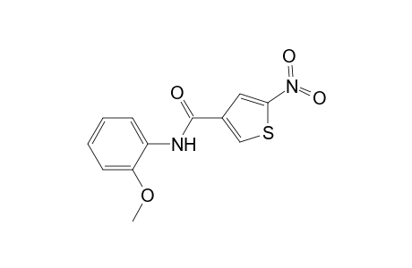N-(2-methoxyphenyl)-5-nitro-3-thiophenecarboxamide