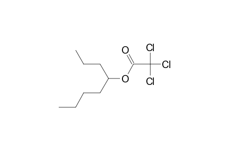 TRICHLOROACETIC ACID, 1-PROPYLPENTYL ESTER